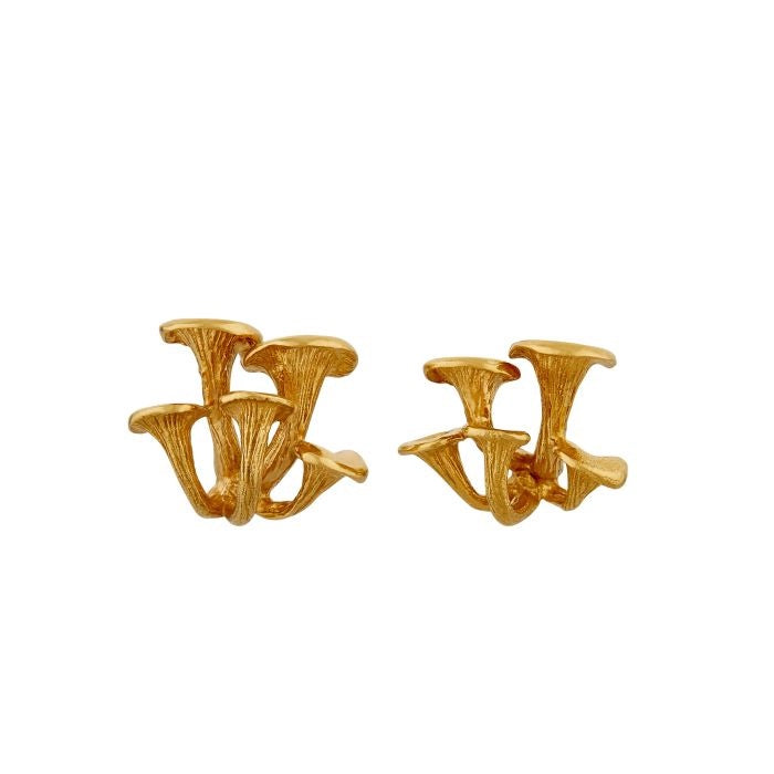 Clustered Mushroom Stud Earrings