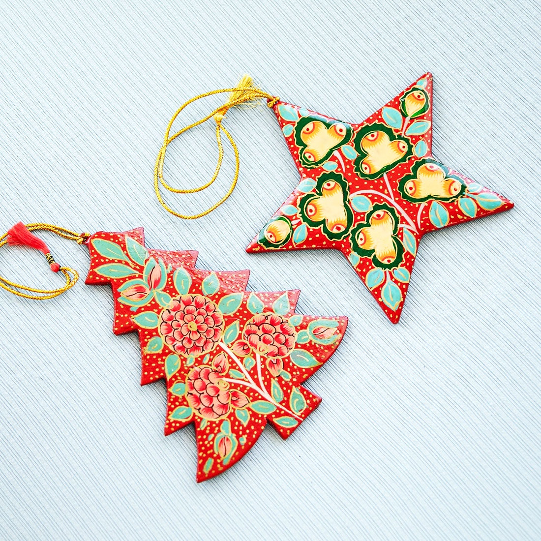 Handpainted Star Ornament