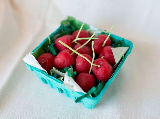 Beeswax Candle - Cherries