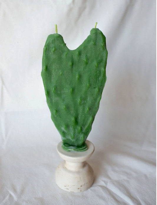 Beeswax Candle - Nopal Cactus