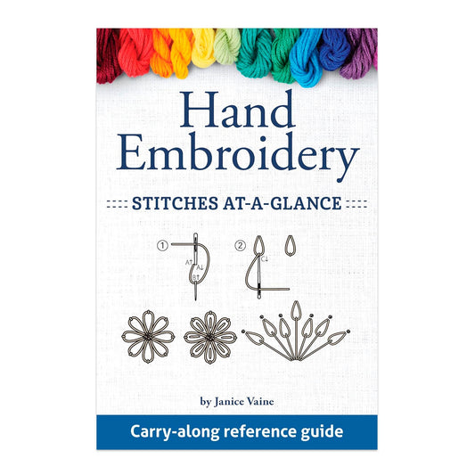 Hand Embroidery Stitches At-A-Glance