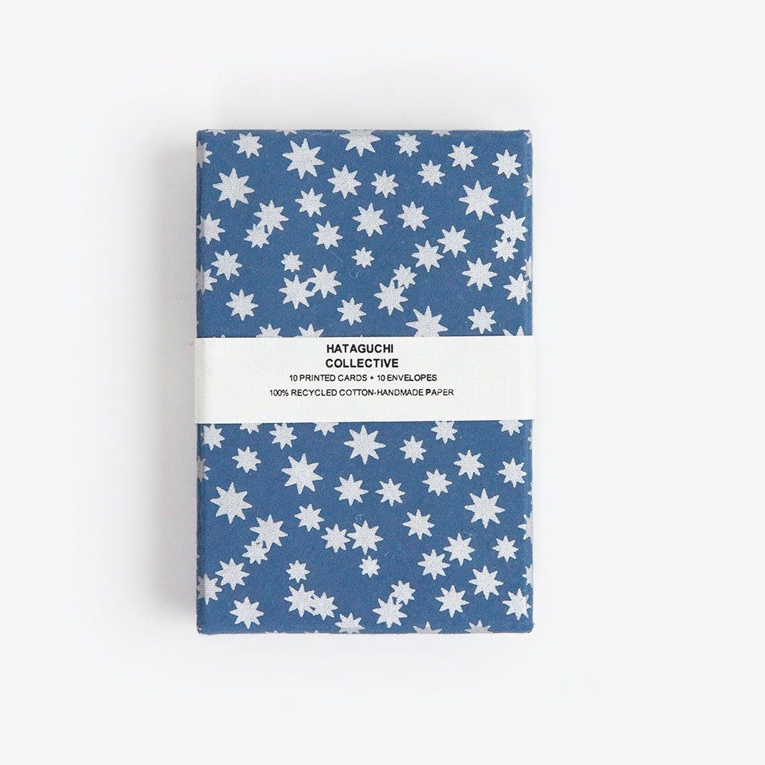 Recycled Cotton Notecard Set - Konpeito Starrynight