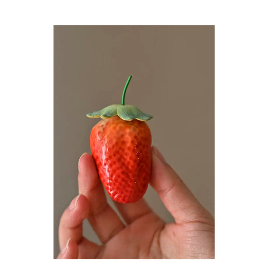 Clay Tea Pets - Strawberry