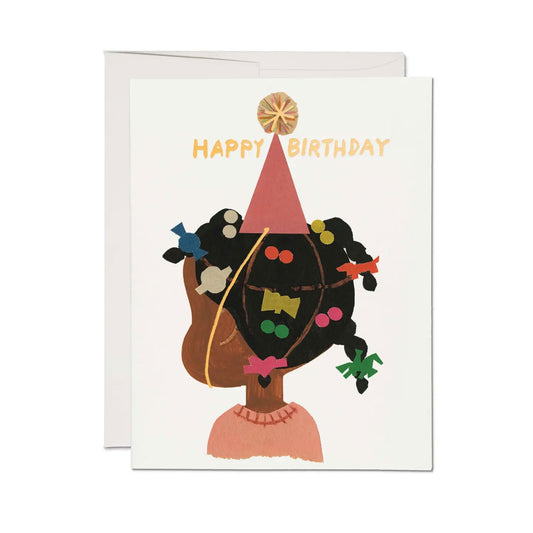 Birthday Barrettes Card