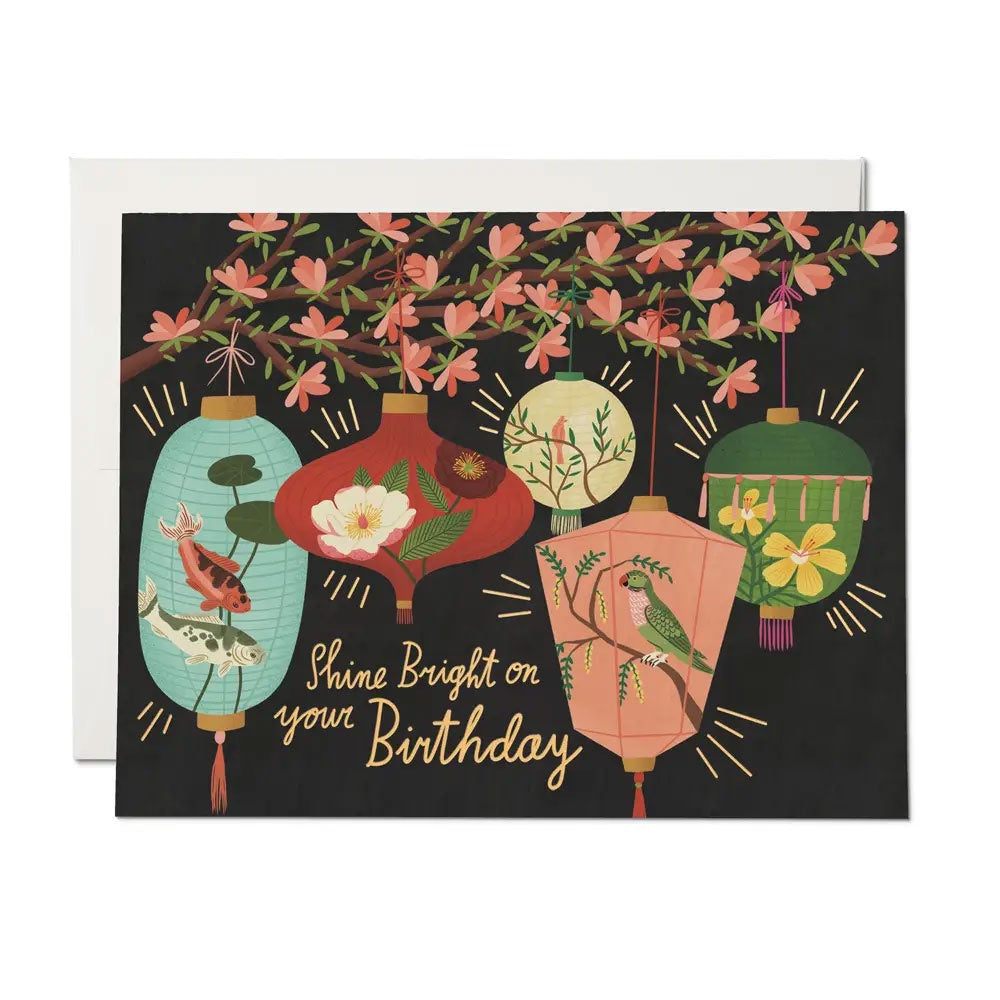 Birthday Lanterns Card