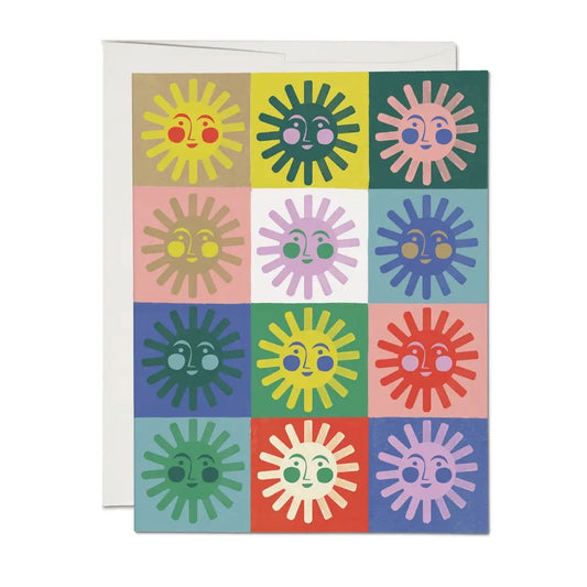 Little Suns Greeting Card