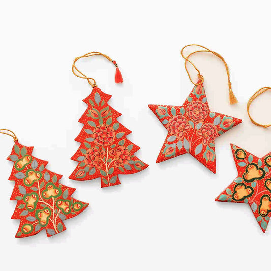 Handpainted Star Ornament