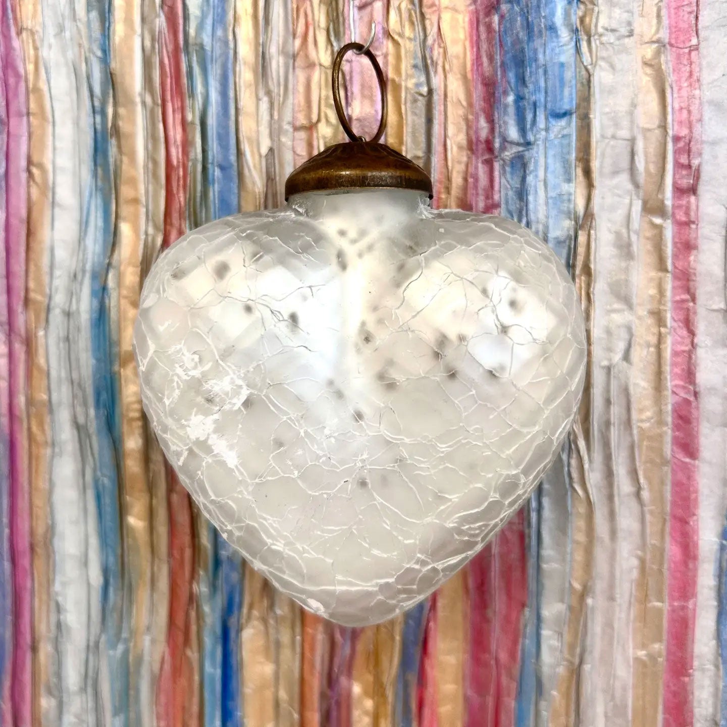 Glass Hearts - 3" (assorted colors)