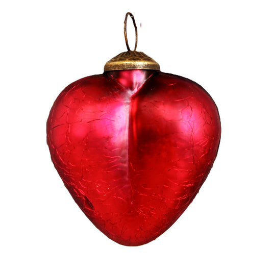 Glass Hearts - 3" (assorted colors)