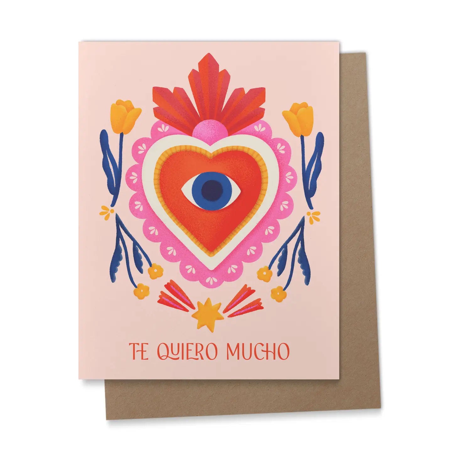 Te Quiero Mucho - Greeting Card