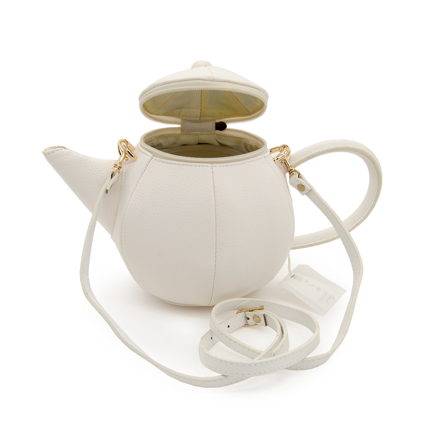 Teapot Shaped Crossbody Handbag -  shop