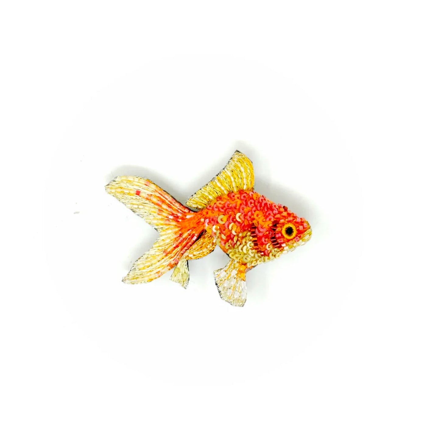 Fantail Goldfish Brooch Pin