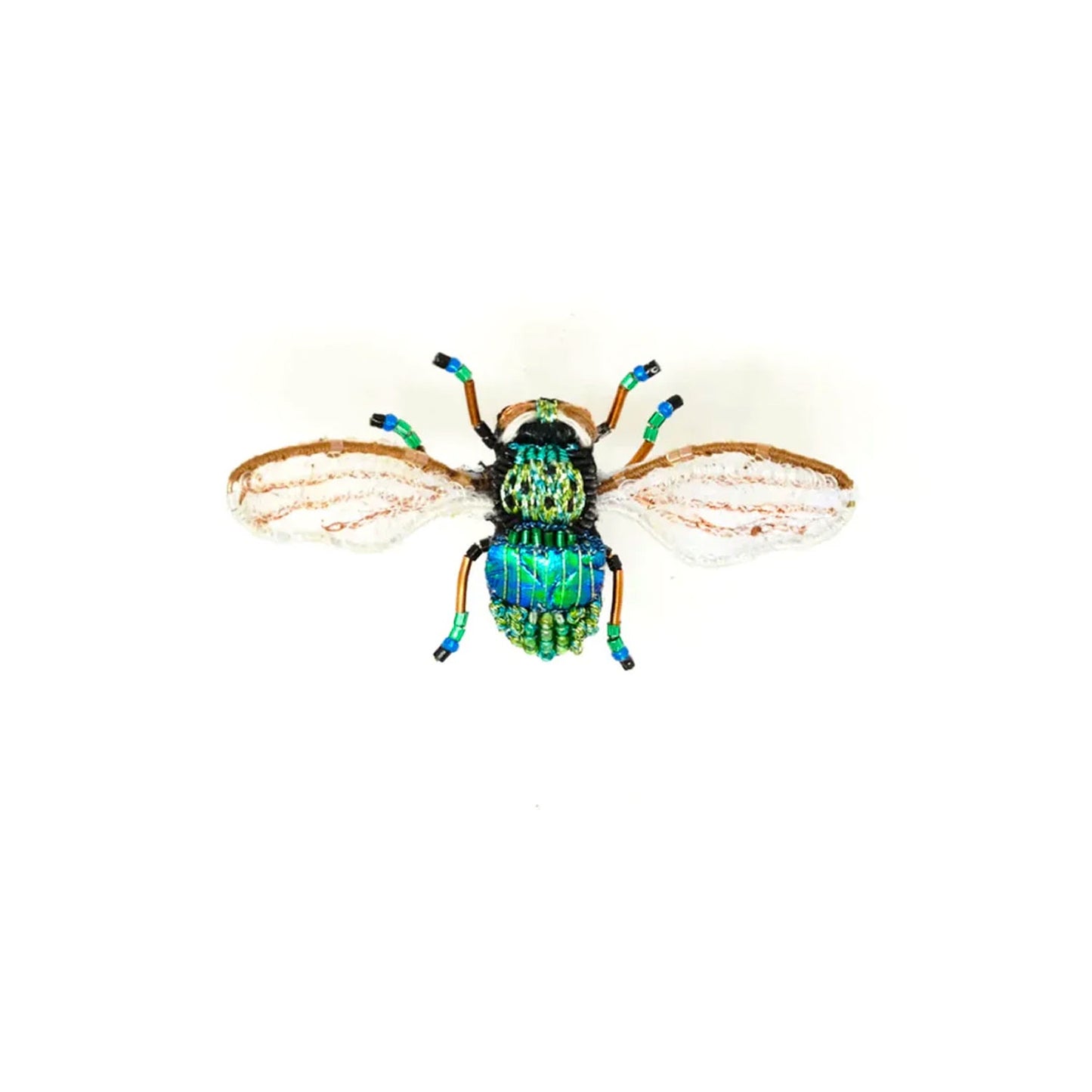 Field Bee Brooch Pin