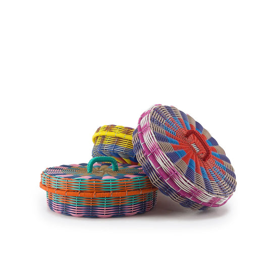 Woven Tortilla Basket (Assorted Colors)