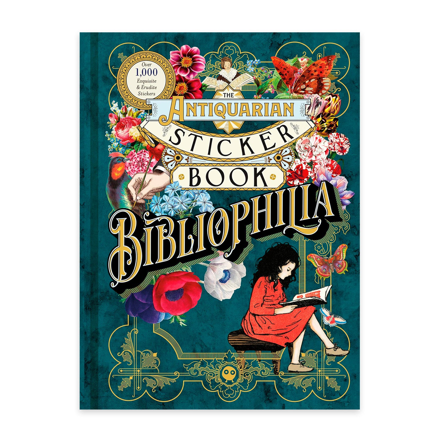 New Bibliophilia Sticker Book: flipthrough + review (stationary haul) 📖 