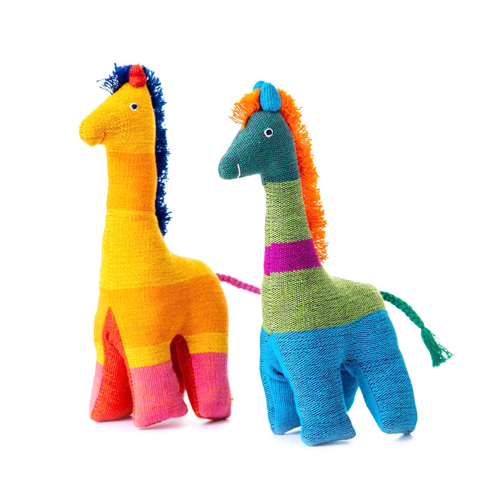 Giraffe Stuffed Toy (Assorted Colors) – Craft Contemporary Shop